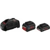 Bosch 18V įkroviklis su 4.0Ah ir 5.5Ah akumuliatoriais