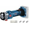 Bosch Akumuliatorinė gipso kartono freza GCU 18V-30, be akumuliatoriaus ir kroviklio, 3 – 6,4 mm / 30.000 min.-1