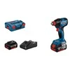 Bosch GDX 18V-210 C, 2x5.0 Ah; GAL 18V-40, LB