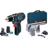 Bosch gręžtuvas-suktuvas su priedų komplektu