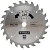Tivoly Diskinis pjūklas medžiui 190x30x2.8/1.7mm, z24, 15°, (20mm adapteris)