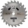 Tivoly Diskinis pjūklas medžiui 210x30mm, z24, 15°, (20mm adapteris)