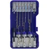 Grąžtas Tivoly 2-in-1 HSS wood/metal drill and countersink bit kits + 6 HSS drill bits + 3 stainless steel bits + accessories