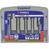 Grąžtas Tivoly Gilintuvų metalui rinkinys 5vnt HSS-E5, ØD=8,3-16,5mm kobaltas 5% "Half-box"
