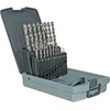 Grąžtas Tivoly Metalo grąžtų rinkinys 1-10 mm, HSS, 118°, "Split point", šlifuoti, 19vnt./kpl., T-Line