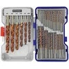 Grąžtas Tivoly Metalo grąžtų rinkinys FURIUS HSS 1-13mm, 100vnt