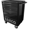 Įrankių vežimėlis Bahco E72 5 stalčiai, 952x692x510 mm, juodas