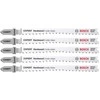 Bosch 5 siaurapj.pjūkleliai T308BFP Hardwood clean