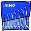 Kilpinių lenktų raktų rinkinys 12 vnt 6-32mm su dėklu Irimo