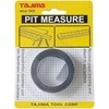 Tajima klijuojama matavimo juosta 5m x 13mm, skalė iš kairės į dešinę (L-R)