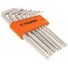 L-formos Torx atsuktuvai, ilgi, chromuoti 7vnt Truper®
