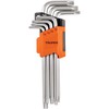 L-formos Torx atsuktuvai, ilgi, chromuoti 7vnt Truper®