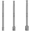 Laikiklių (prailgintų) rinkinys 1/4", 3/8" ir 1/2" galvutėms Truper®