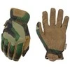 Mechanix Wear Pirštinės MECHANIX FastFit® Woodland Camo, S dydis. Rauktas rankogalis, 0.6 mm dirbtinė oda, TrekDry®, touchscreen technologija