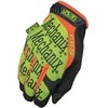 Mechanix Wear Pjūviams atsparios (5/D lygis delno srityje) apsauginės pirštinės Mechanix The Original® CR5 geltonos L dydis. Velcro, dirbtinė oda, TrekDry®, ryškios