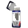 Grąžtas Metalo grąžtų rinkinys HSS pilnai šlifuoti Tivoly Clipster PRO 6vnt Ø2-8mm