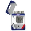 Grąžtas Metalo grąžtų rinkinys HSS pilnai šlifuoti Tivoly Clipster PRO 10vnt Ø1-10mm