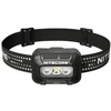 Nitecore HA13 RGB headlamp – 350lumens, baltas and RGB, 3xAAA or 14500 Li-ion, 43g, IP66