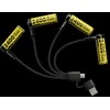 Nitecore NH2400 2400mAh USB-C įkraunamos AA baterijos, 4 vnt.