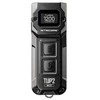 Nitecore TUP2 raktų pakabukas žibintuvėlis – 1 200 liumenų, įkraunamas per USB-C, OLED ekranas, aliuminio lydinys, atsparus purslams (IP54)