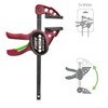 Greitos fiksacijos spaustuvai Piher Micro Quick, 2vnt kmpl, 10cm, max 25kg