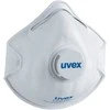 Respiratorius Uvex Silv-Air Classic 2110 FFP1, puodelio tipo su vožtuvu, baltas, 3 vnt mažmeninėje pakuotėje