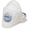 Respiratorius Uvex silv-Air Premium 5110 FFP1, sulankstomas, su vožtuvu, 3 vnt, mažmeninė pakuotė
