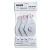 Respiratorius Uvex silv-Air Premium 5210 FFP2, sulankstomas, su vožtuvu,3 vnt, mažmeninė pakuotė