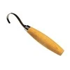Šaukštų drožinėjimo peilis Morakniv® 164, lenkta geležtė 50x2,5mm. 13mm vidinis skersmuo. Viengubi ašmenys, beržinė rankena.