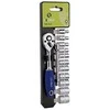 Terkšlė su galvutėmis 4-14mm + prailgintos 1/4" 12 vnt Irimo