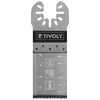 Tivoly Geležtė universali multifunkciniam įrankiui 34x40mm, HCS (hardened teeth), medienai