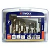Tivoly Kombinuotų sriegiklių rinkinys FTH 1/4" kotelis M3-M10 + magnetinis laikiklis "Half-Box"