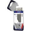 Grąžtas Metalo grąžtų rinkinys HSS pilnai šlifuoti Tivoly Clipster PRO 6vnt Ø2-8mm