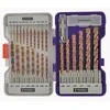 Grąžtas Tivoly Metalo grąžtų rinkinys FURIUS HSS Clipster PRO 10vnt Ø1-10mm