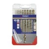 Grąžtas Tivoly Metalo grąžtų rinkinys HSS-Co pilnai šlifuoti Clipster PRO 10vnt Ø1-10mm 5% kobalto
