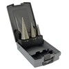 Grąžtas Pakopinių grąžtų rinkinys Tivoly HSS, 3vnt, 4-12mm / 4-20mm / 4-30mm
