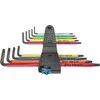 L-formos TORX XL raktų rinkinys Wera Multicolour su prilaikymo funkcija, 9vnt, TX8-40