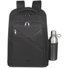 Kuprinė RIVACASE 8164 juodas Clark-ECO Nešiojamas kompiuteris 17.3" Backpack (25L)