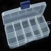 Oem 10 skyrių 128x66x22mm dėžutė smulkiems daiktams