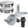 Oem 14mm klozeto sėdynės montavimo rinkinys - su 45mm flanšu - tvirtinimo varžtai - 2 vnt