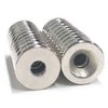 Neodimio magnetai žiedai 15x3x4mm