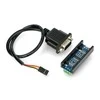 2 kanalų RS232 SP3232EEN imtuvo modulis, skirtas Raspberry Pi Pico, UART, RS232, Waveshare 19979