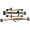 Oem 2 kontaktų juostos kabelis - 40 cm - žingsnis 2.54 mm - moteriškas-moteris DuPont