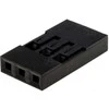 Oem 2.54 mm kištukas - 3 kontaktai - 10 vnt - dangtelis - elektroninėms sistemoms