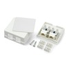 LP Oem 2x RJ45 interneto lizdas - baltas