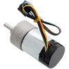 30:1 metalinis variklis 24V 37Dx68L 330RPM su 64 CPR enkoderiu, Pololu 4692