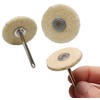 Oem 320# nailono pluošto poliravimo diskas - žalias - 3 mm abrazyvinė galvutė
