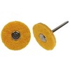 Oem 320# nailono pluošto poliravimo diskas - žalias - 3 mm abrazyvinė galvutė