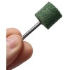 Oem 320# nailono pluošto poliravimo diskas - žalias - 3 mm abrazyvinė galvutė