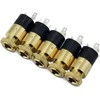 Oem 3.5 mm ausinių lizdas, prisukamas, paauksuotas PJ-392